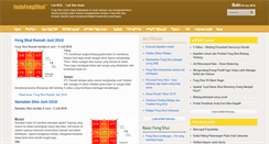 Desktop Screenshot of indofengshui.com